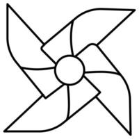 Pinwheel Which Can Easily Modify Or Edit vector