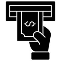 ATM Cash  which can easily modify or edit vector