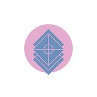 Arrange. design. layers. stack. layer Glyph Icon. vector