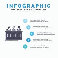 competition. contest. expert. judge. jury Infographics Template for Website and Presentation. GLyph Gray icon with Blue infographic style vector illustration.