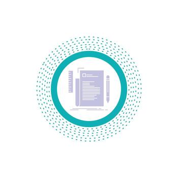 Code. coding. file. programming. script Glyph Icon. Vector isolated illustration