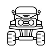 Monster Truck Vector Icon