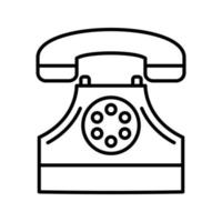 icono de vector de teléfono