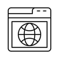 Web Browser Vector Icon