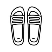 Slippers Vector Icon