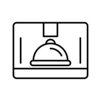 Food Delivery Box Vector Icon