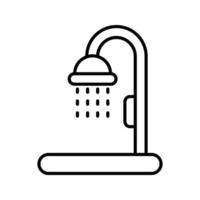 Shower Vector Icon