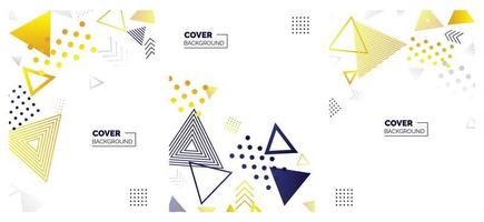 Artistic covers design. Creative colors backgrounds. Trendy futuristic design vector