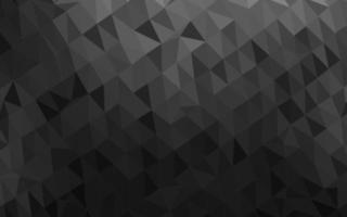 Dark Silver, Gray vector shining triangular pattern.