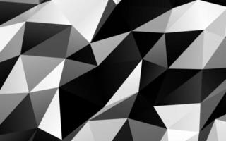 Light Silver, Gray vector abstract polygonal layout.