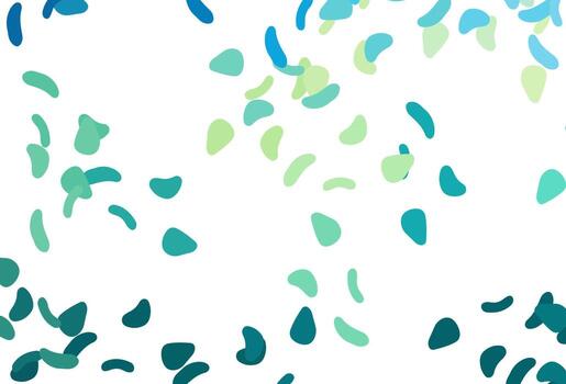 textura de vector azul claro, amarillo con formas aleatorias.