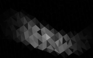 Dark Silver, Gray vector blurry triangle template.