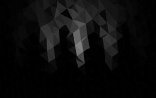 Dark Silver, Gray vector polygonal pattern.