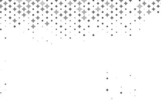 Light Silver, Gray vector pattern with christmas stars.