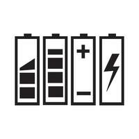 Battery charge icon vector