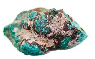 malachite mineral stone isolated photo