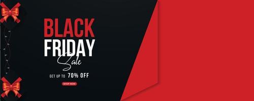 Black friday super sale offer discount banner design vector