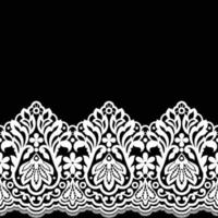 Damask seamless pattern background vector