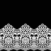 Damask seamless pattern background vector