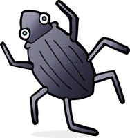 doodle character cartoon bug vector