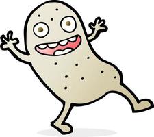 doodle character cartoon potato vector