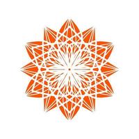 asian circle flower pattern. Ornamental round pattern. Round Pattern Mandala. Round backgrounds for the greeting cards, invitation, tattoo template, business style, cards or else. Vector illustration
