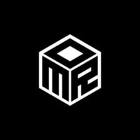 MRD letter logo design with black background in illustrator. Vector logo, calligraphy designs for logo, Poster, Invitation, etc.