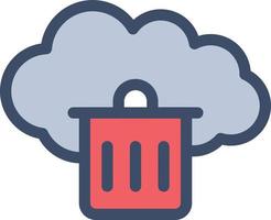 delete vector illustration on a background.Premium quality symbols.vector icons for concept and graphic design.