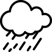 ilustración de vector de lluvia en un fondo. símbolos de calidad premium. iconos vectoriales para concepto y diseño gráfico.