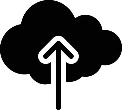 cloud upload vector illustration on a background.Premium quality symbols.vector icons for concept and graphic design.