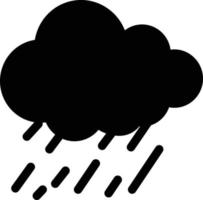 ilustración de vector de lluvia en un fondo. símbolos de calidad premium. iconos vectoriales para concepto y diseño gráfico.