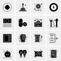 16 Universal Business Icons Vector Creative Icon Illustration to use in web and Mobile Related proje