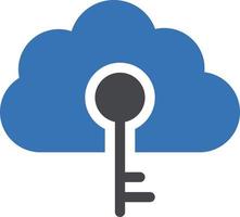 cloud key vector illustration on a background.Premium quality symbols.vector icons for concept and graphic design.
