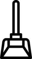 dust pan vector illustration on a background.Premium quality symbols.vector icons for concept and graphic design.