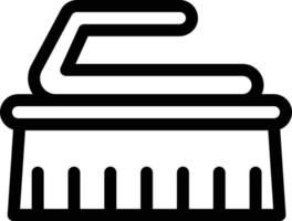 brush vector illustration on a background.Premium quality symbols.vector icons for concept and graphic design.