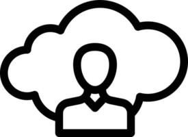 cloud vector illustration on a background.Premium quality symbols.vector icons for concept and graphic design.