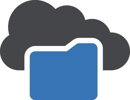 cloud folder vector illustration on a background.Premium quality symbols.vector icons for concept and graphic design.