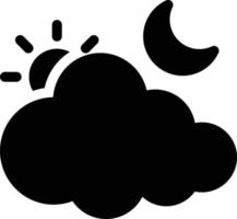 ilustración de vector de nube en un fondo. símbolos de calidad premium. iconos vectoriales para concepto y diseño gráfico.