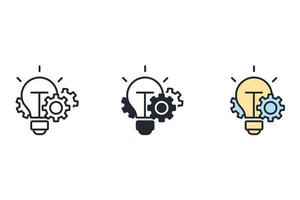 innovation icons  symbol vector elements for infographic web