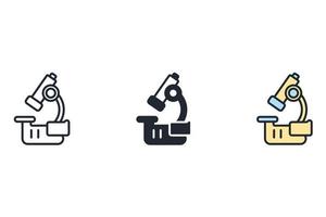 laboratory icons  symbol vector elements for infographic web