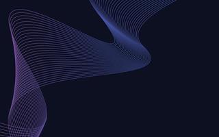 Vector abstract wave background. Blue waves background