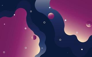 Liquid shapes and forms. blobs with gradient color. flat cartoon. isolated set of stain spot design. typography or banner. Abstract artistic design vector