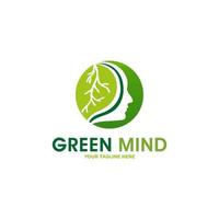 Human Mind Logo Vector Template