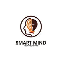 Human Mind Logo Vector Template