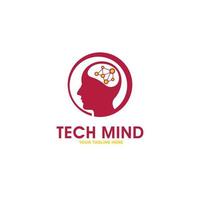 Human Mind Logo Vector Template