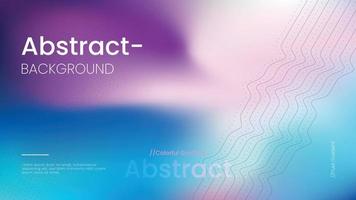 Abstract background with purple and blue blurred gradients vector