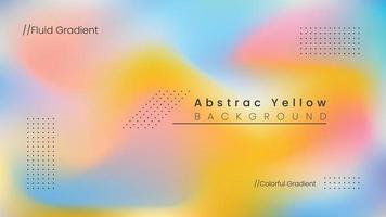 Abstract background with colorful blurred gradients vector