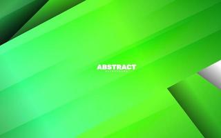 Abstract overlap papercut green colour background vector