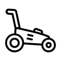 Grass Cutter Icon Design vector