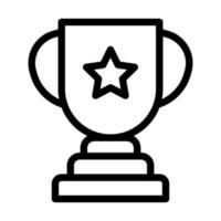 diseño de icono de trofeo vector